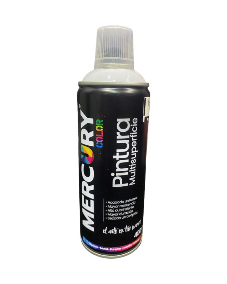 Aerosol Mercury Ml Blanco Brillante El Machetico