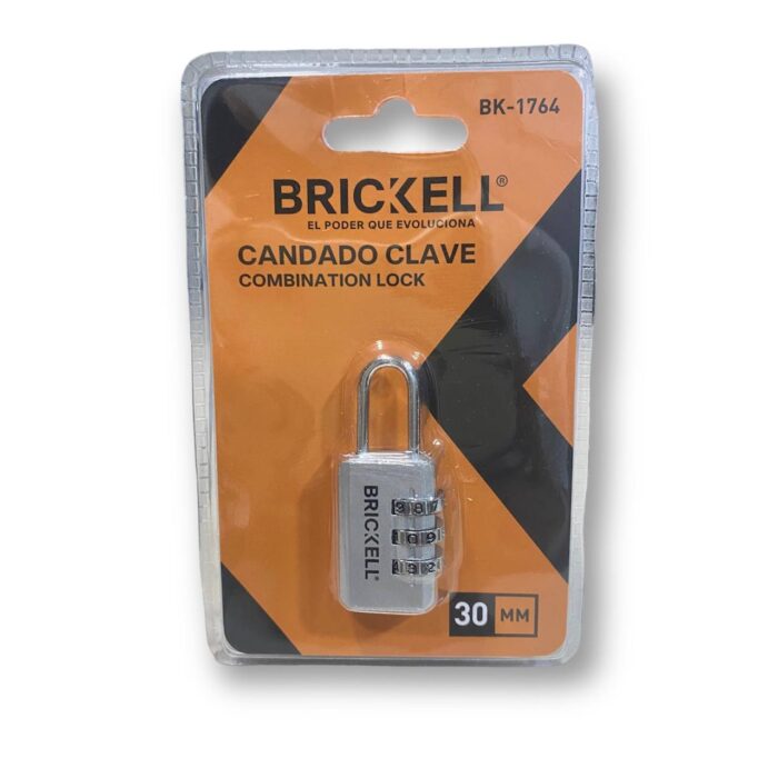 Candado clave 30mm maletero brickell - Imagen 4