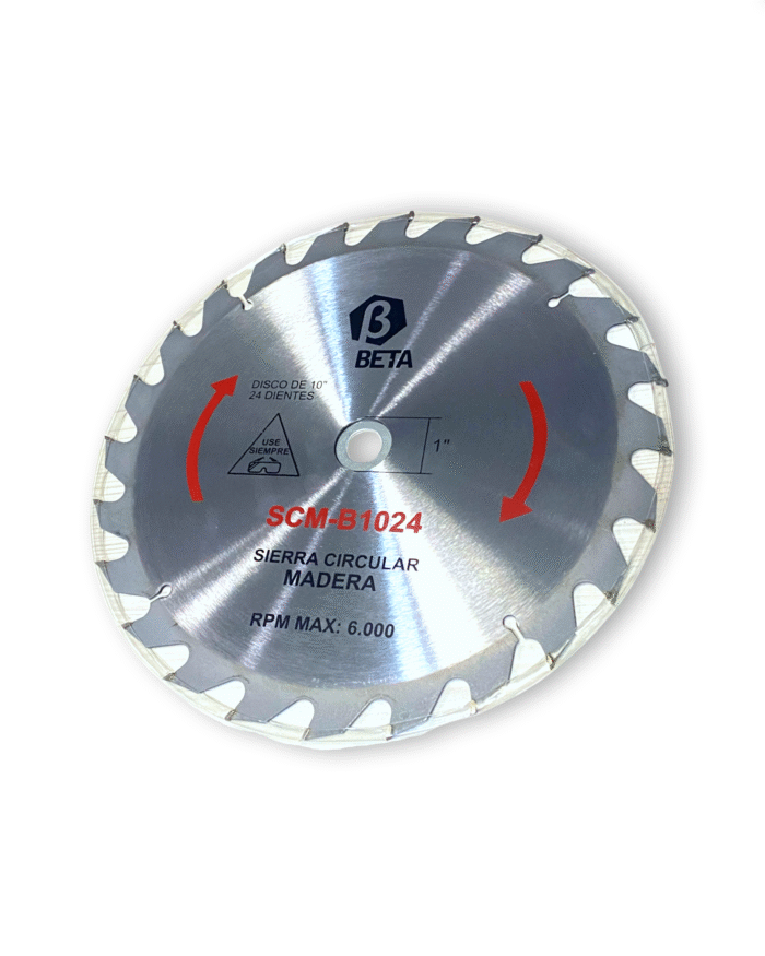 Disco Corte Madera Beta 10 Pulg x24 Dientes - Imagen 2