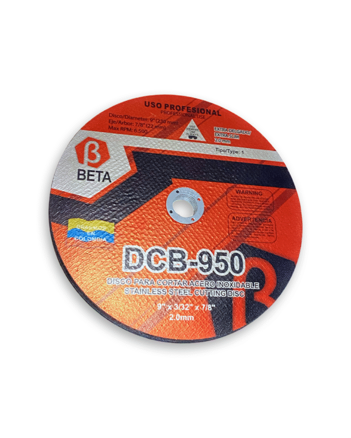Disco Corte Metal Beta #9 - Imagen 2