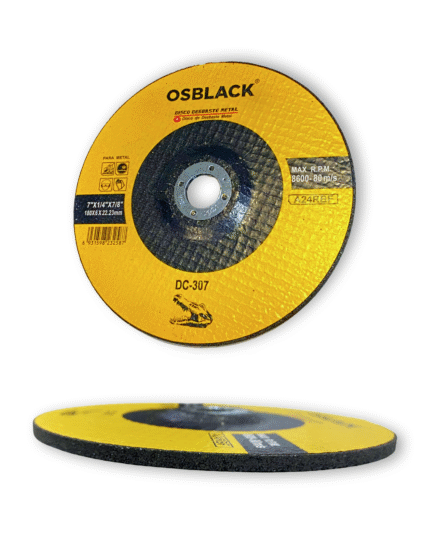 Disco Desbaste Metal 7 Pulg Osblack
