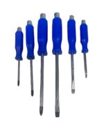 Juego De Destornilladores x 6 Pcs Azul