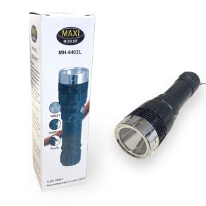 Linterna Led Recargable 1W Maxihouse