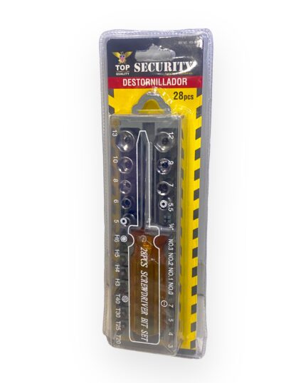 Ratchet Destornillador 28PC Security