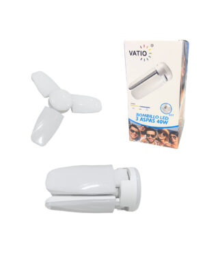 Bombillo Led 40W Vatio 3 Aspas