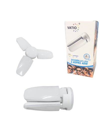 Bombillo Led 40W Vatio 3 Aspas