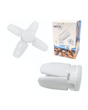 Bombillo Led 50W Vatio 4 Aspas