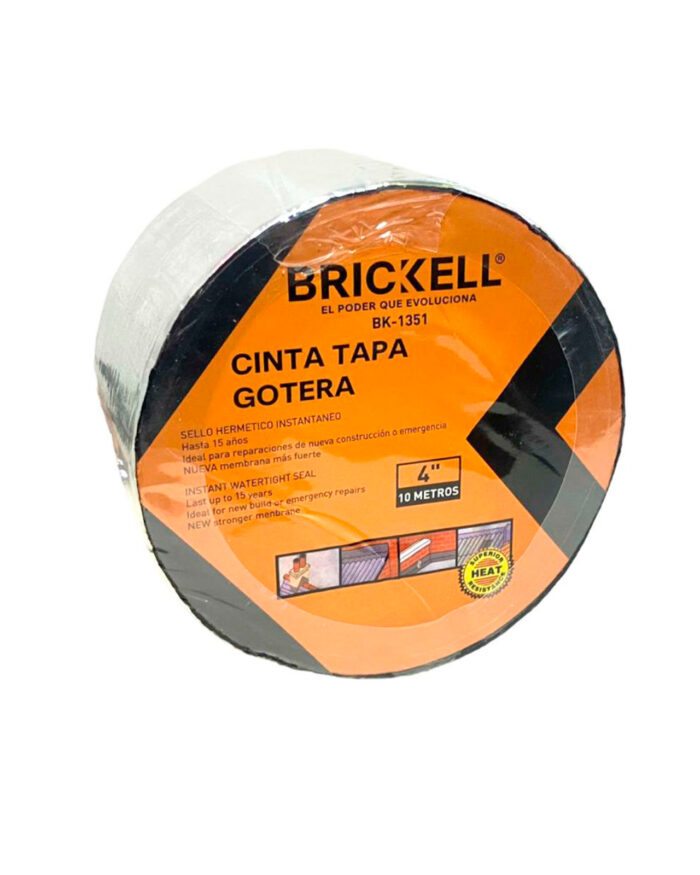 Cinta Tapagoteras 10MM X 4" Brickell - Imagen 2