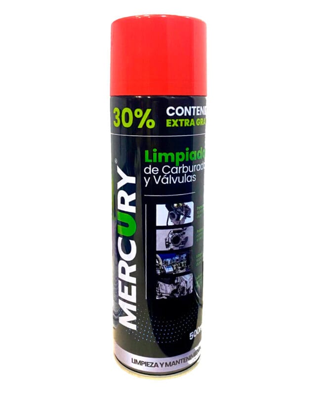 Limpiador De Carburo y Valvulas Mercury