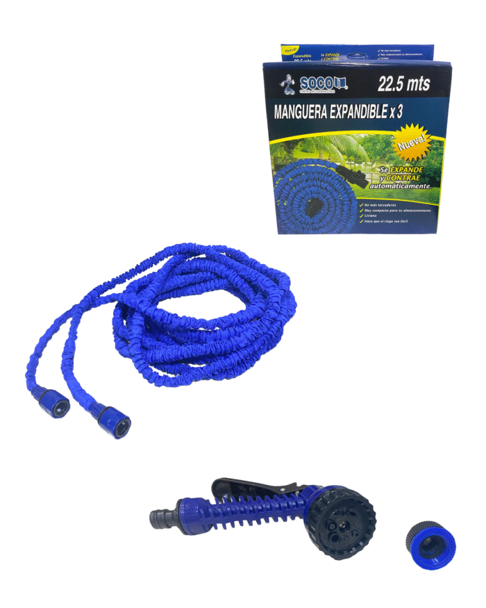 Manguera Expandible x3 22.5 MT SOCO - Imagen 1