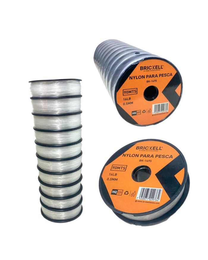 Nylon Pesca 0.5MM/90M/16LB Brickell - Imagen 1