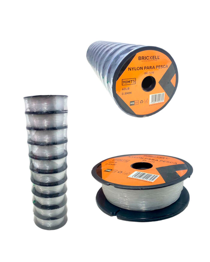 Nylon Pesca 0.8MM/90M/40LB Brickell - Imagen 1