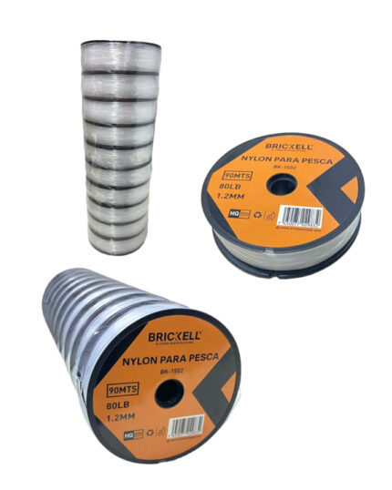 Nylon Pesca 1.2MM/90M/80LB Brickell