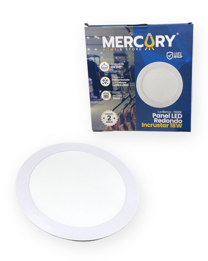 Panel Incrustar 18W Mercury - Imagen 1