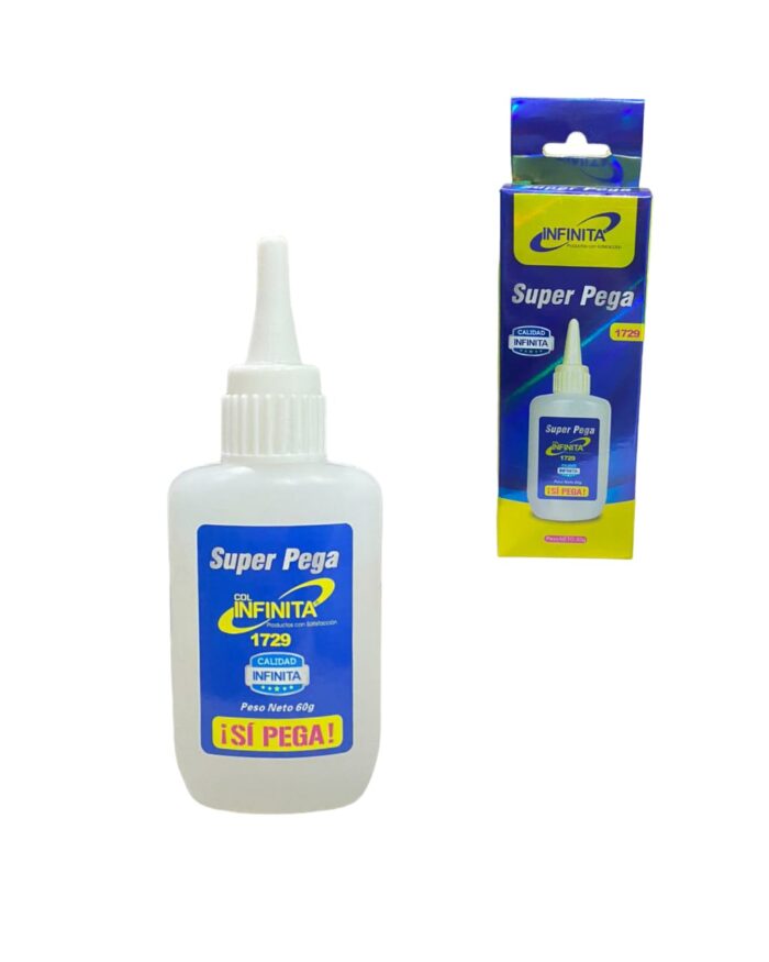 Super Pega Infinita Mediana 60g x 6DP - Imagen 1
