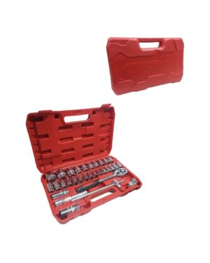 Juego De Copas 1/2 08-32MM Socket Set 32Pcs