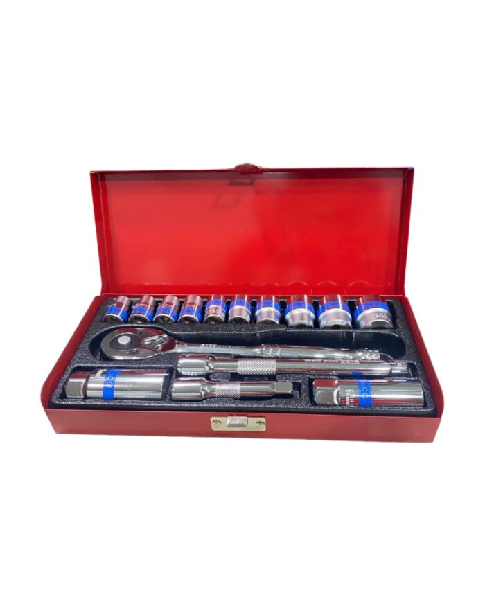 Juego De Copas y Ratchet Saco 3/8 16PCS - Imagen 2
