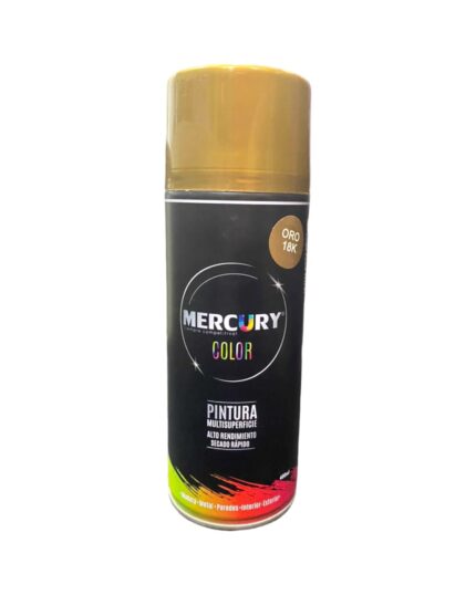 Aerosol Mercury 400ml Oro 18K