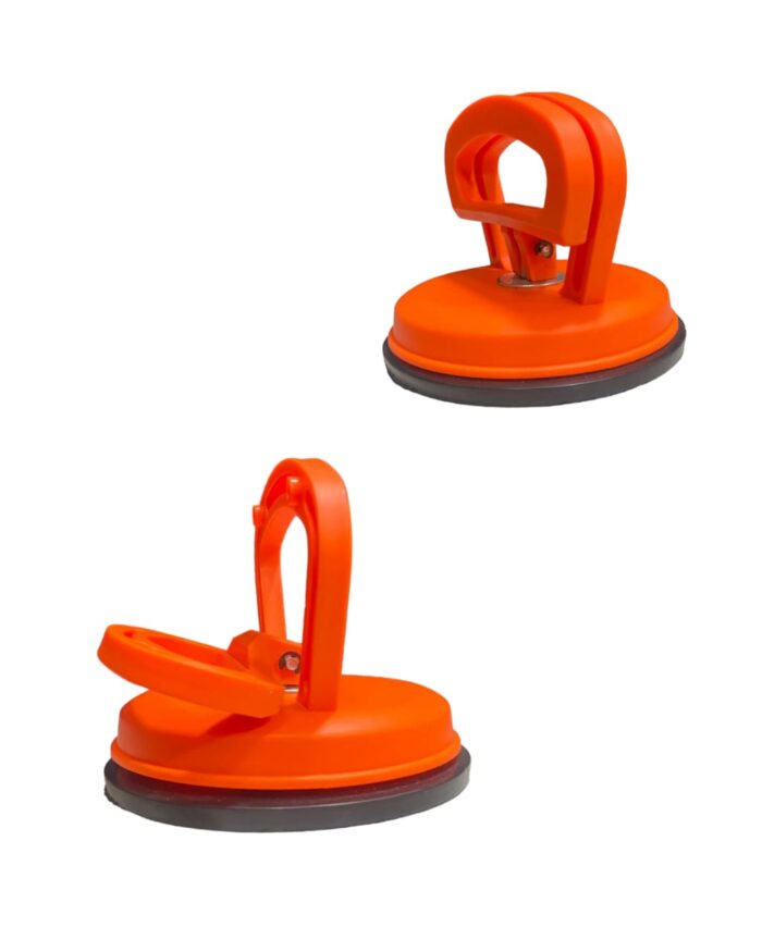 Chupa / Ventosa plástica Naranja - Imagen 1