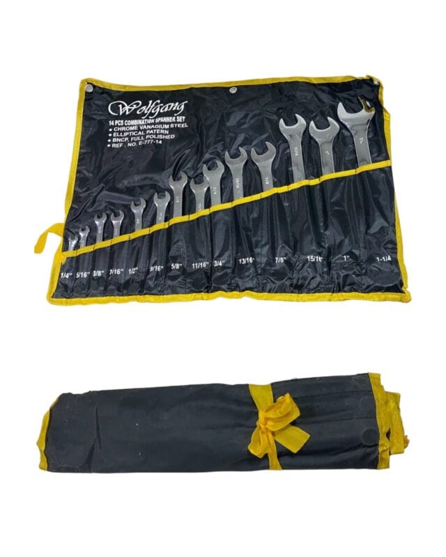 Juego Llaves Paño Wolfgang 14Pcs 1/4" a 1 1/4"