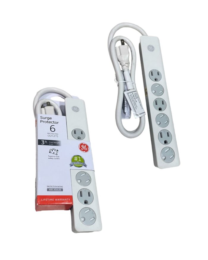 Regleta Electrica x6 Tomas GE - Imagen 1