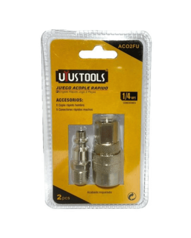 Acople Rapido 2Pcs Uyustools