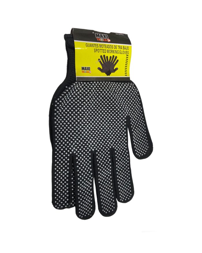 Guante Pepas Negro Maxi Tools - Imagen 1