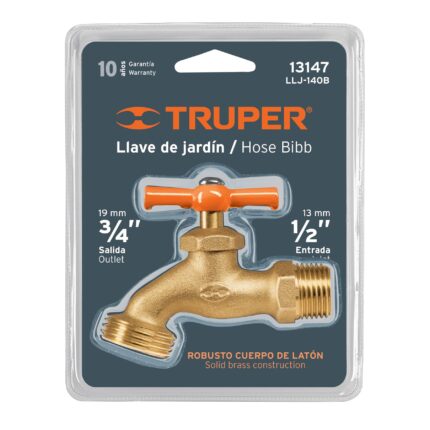 Llave Jardin 1/2 Truper