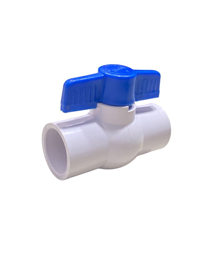 Llave Paso PVC Lisa 1 Globy - Imagen 1