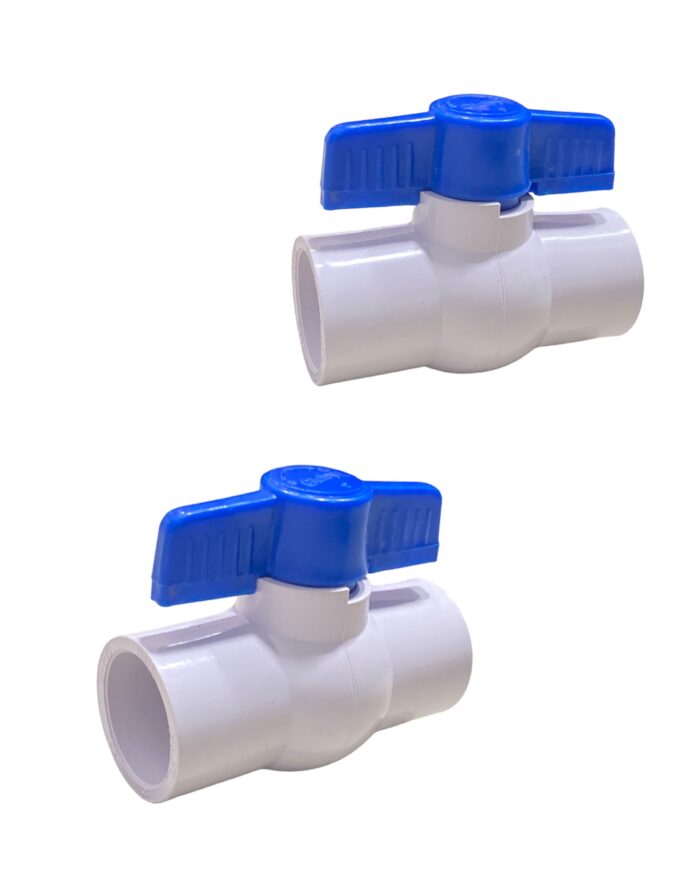 Llave Paso PVC Lisa 1 Globy - Imagen 2