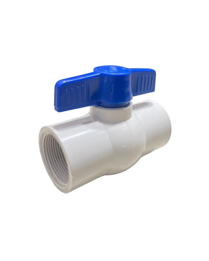 Llave Paso PVC Rosca 1 1/2 - Imagen 1