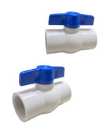 Llave Paso PVC Rosca 1 1/2 - Imagen 2