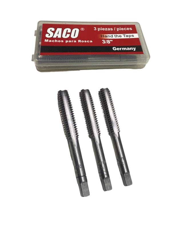 Tarraja Macho 3/8 *3 Saco