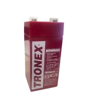 Bateria Tronex VRL AGM 4V Roja