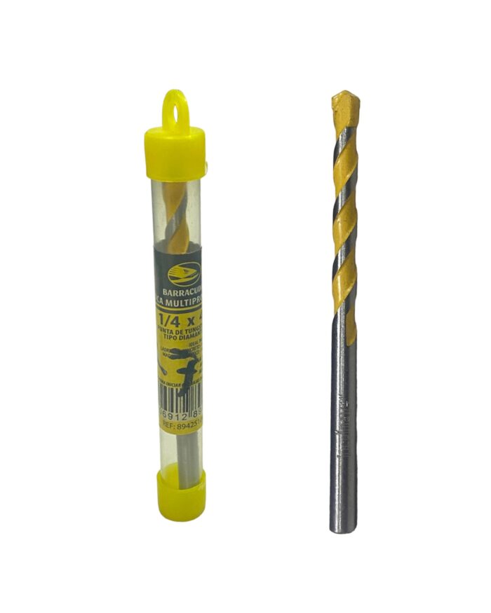 Broca Barracuda Multiproposito 1/4x4 Pulg - Imagen 1