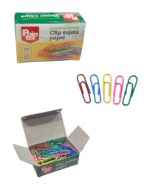Clips Papel Colores x 50Dp