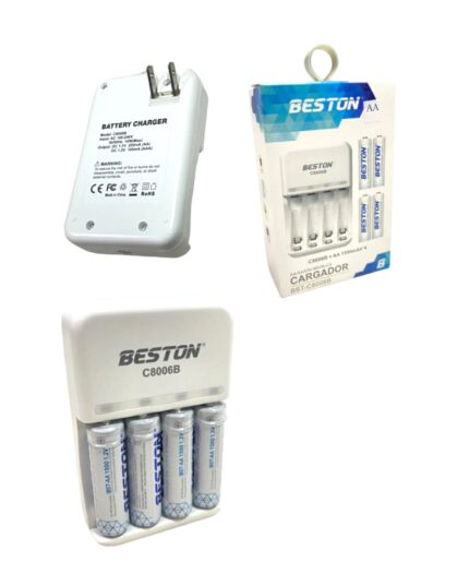 Cargador Beston Bat 4xAA
