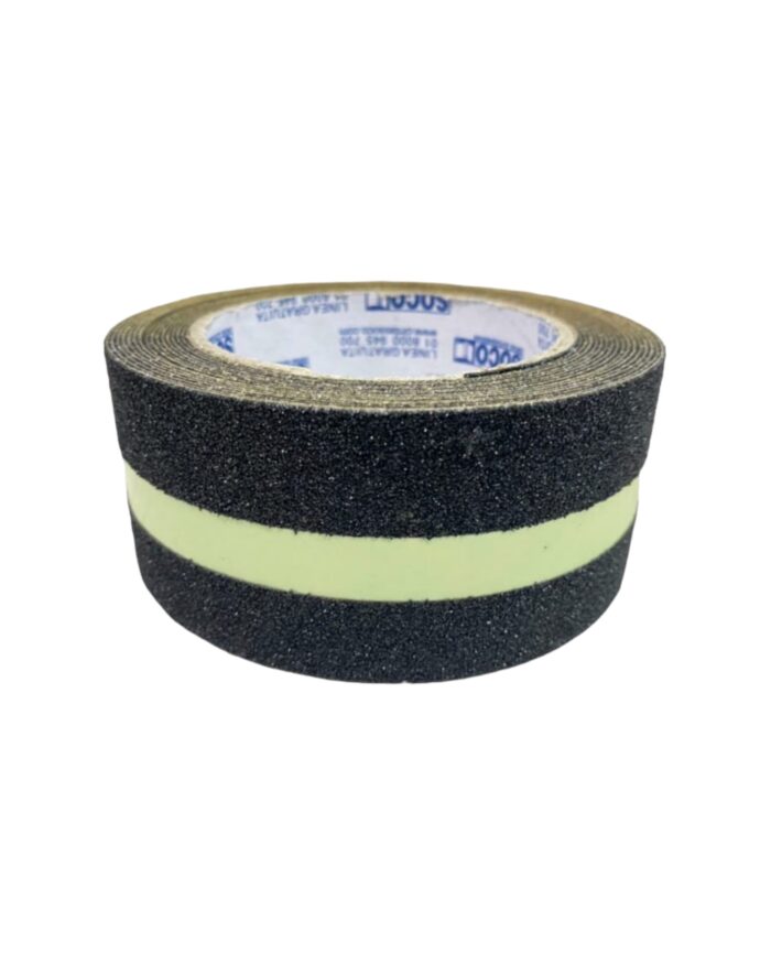 Cinta Antideslizante Negra 50x5Mts Soco - Imagen 1