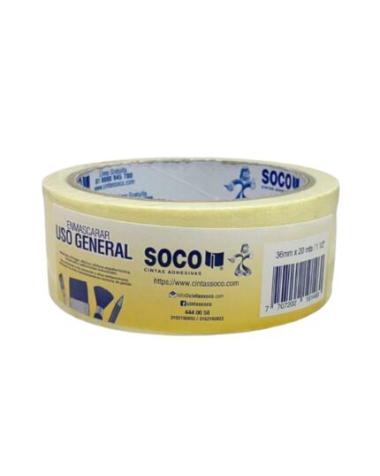 Cinta Tirro Soco De 1 1/2 36m x 20m