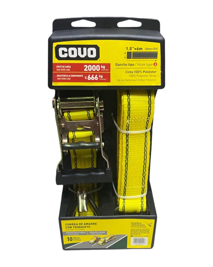 Correa Seguridad Arnes 2000Kg Covo - Imagen 1