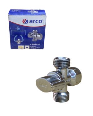 Llave Arresto Dos Salidas Arco