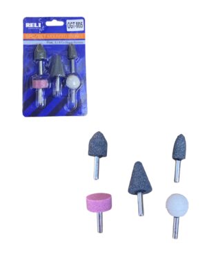 Piedras Taladro 5 Pcs Reli Abrasives