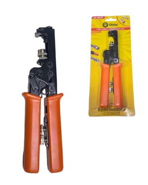 Ponchadora Coaxial Naranja