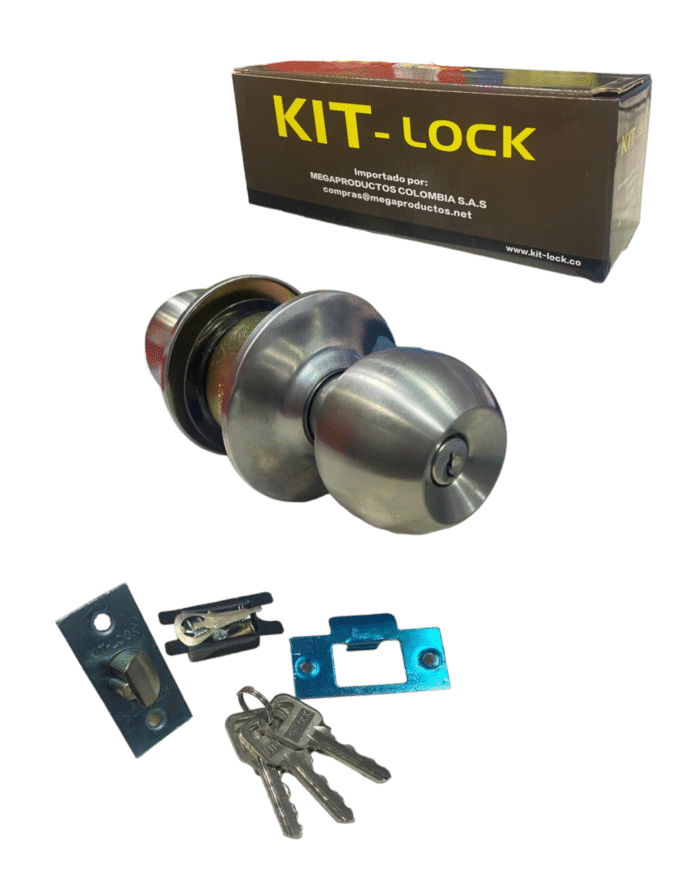 Chapa Metalica Alcoba Kit-Lock Megaproductos - Imagen 1