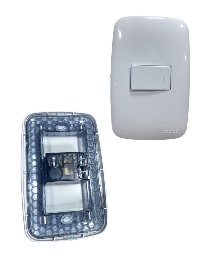 Apagador Sencillo Conmutable Accel Orence - Imagen 1