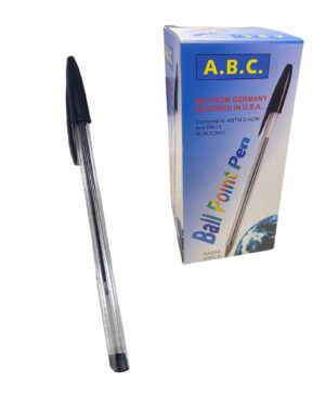 Lapicero Negro ABC