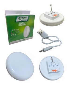 Panel Portatil Recargable 8W Astro Bright
