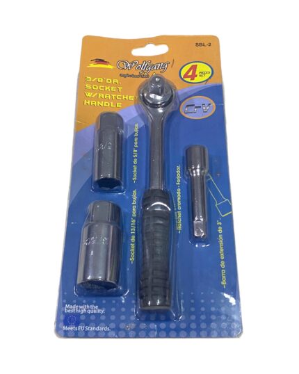 Ratchet Bujia 4Pcs 3/8 Wolfgang