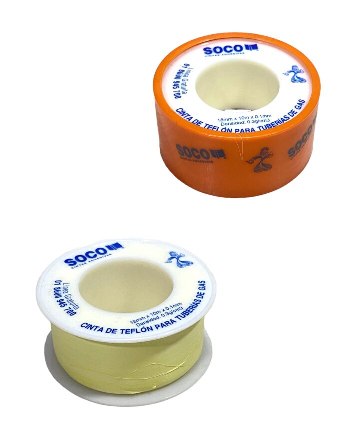 Teflon Naranja Gas Soco - Imagen 1