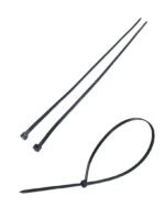 Amarre Plastico Negro 8X40 - Imagen 2